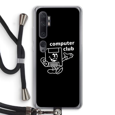 Floppyhead: Xiaomi Mi Note 10 Pro Transparant Hoesje met koord
