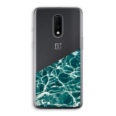 Weerkaatsing water: OnePlus 7 Transparant Hoesje