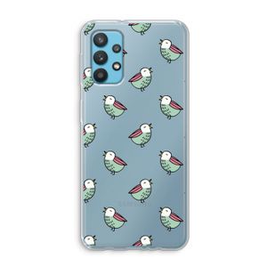 Vogeltjes: Samsung Galaxy A32 4G Transparant Hoesje