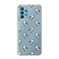 Vogeltjes: Samsung Galaxy A32 4G Transparant Hoesje Vogeltjes: Samsung Galaxy A32 4G Transparant Hoesje