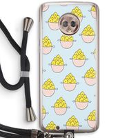 Citroenen: Motorola Moto G6 Transparant Hoesje met koord