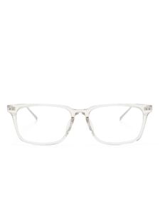 Saint Laurent Eyewear lunettes de vue à monture carrée - Argent