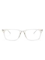 Saint Laurent Eyewear lunettes de vue à monture carrée - Argent