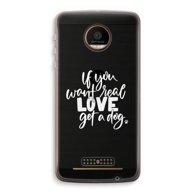 Partner in crime: Motorola Moto Z Force Transparant Hoesje