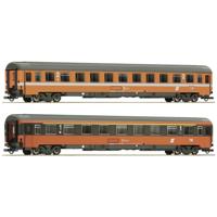 Roco 74045 H0 2-delige set 3: EC 60 „Maria Theresia” van de ÖBB 1e klasse genus Amz, 2e klasse BMZ