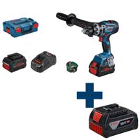 Bosch Professional GSB 18V-150 C Accu klop-/schroefboormachine 18V ProCore 8.0Ah (2x) in L-Boxx - 06019J5105