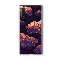 Patroon Wolken: Samsung Galaxy Note 10 Transparant Hoesje