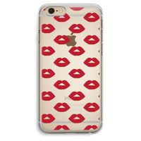 Lips: iPhone 6 Plus / 6S Plus Transparant Hoesje