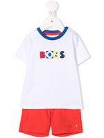 BOSS Kidswear ensemble haut-short à logo imprimé - Rouge - thumbnail