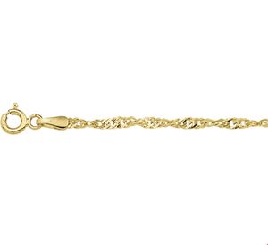 TFT Collier Geelgoud Singapore 2,3 mm x 45 cm