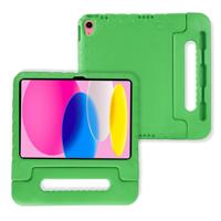 Lunso iPad 11 inch (2025) A16 - EVA Schokbestendige Kinderhoes met handvat - Groen