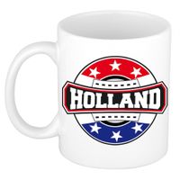 Holland / Nederland embleem mok / beker 300 ml