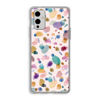 Terrazzo Memphis Pink: OnePlus 9 Transparant Hoesje Terrazzo Memphis Pink: OnePlus 9 Transparant Hoesje