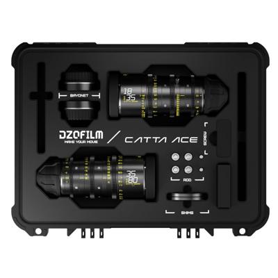 DZOFilm Catta ACE Bundles 18-35/35-80 T2.9 - PL/EF mount (zwart)