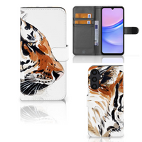 Hoesje Samsung Galaxy A15 Watercolor Tiger