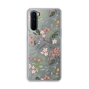 Sweet little flowers: OnePlus Nord Transparant Hoesje