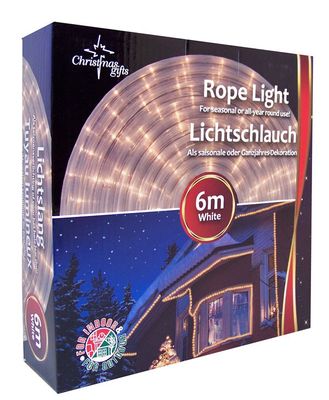 Lichtslang wit 6 meter
