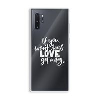 Partner in crime: Samsung Galaxy Note 10 Plus Transparant Hoesje