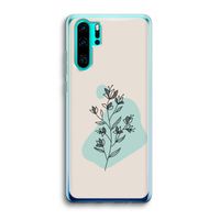 Violets are blue: Huawei P30 Pro Transparant Hoesje