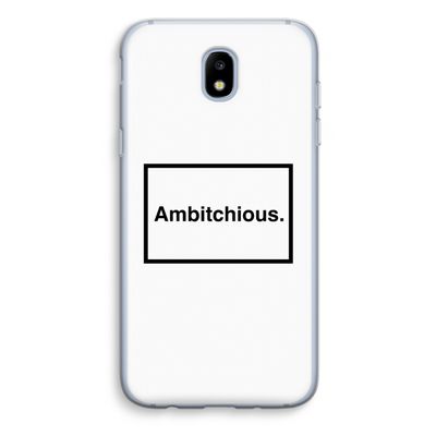 Ambitchious: Samsung Galaxy J5 (2017) Transparant Hoesje