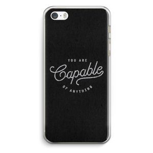 Capable: iPhone 5 / 5S / SE Transparant Hoesje
