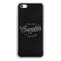 Capable: iPhone 5 / 5S / SE Transparant Hoesje