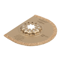 Wolfcraft Segmentblad | "Expert" | Hard metaal-bestrooid | STARLOCK-centreerhals | Ø75mm | 1 stuk - 4245000