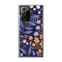 Flowers with blue leaves: Samsung Galaxy Note 20 Ultra / Note 20 Ultra 5G Transparant Hoesje Flowers with blue leaves: Samsung Galaxy Note 20 Ultra / Note 20 Ultra 5G Transparant Hoesje