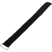 Basetech 98001c379 Klittenband Met riem Haak- en lusdeel (l x b) 600 mm x 30 mm Zwart 1 stuk(s)