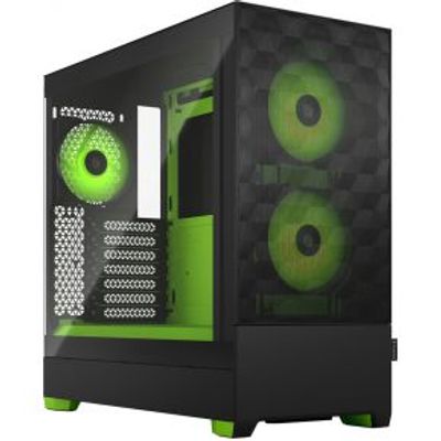Fractal Design Pop Air RGB Green Core TG Clear Tint