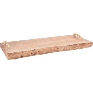 Houten kaarsenplateau robuust 51 cm   -