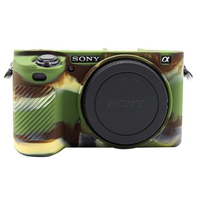 PULUZ siliconen beschermhoes voor Sony ILCE-6500(Camouflage)