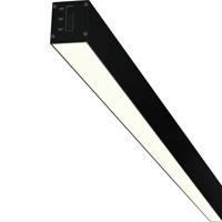 LED Hanglamp Zwart - 40W 4200lm - Natuurlijk Wit 4000K - 120cm