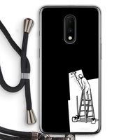 Musketon Painter: OnePlus 7 Transparant Hoesje met koord