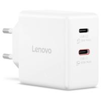 Lenovo G0A6065WEU USB-oplader 45 W, 18 W 2x USB-C Wit Thuis, Binnen GaN
