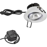 EVN PC650N61502 EVN Lichttechnik LED-inbouwlamp LED LED vast ingebouwd 6 W Chroom