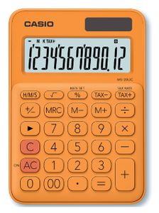 Rekenmachine Casio MS-20UC oranje