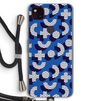 8-bit N°5: Pixel 4a 5G Transparant Hoesje met koord