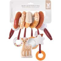 Hangend speelgoed voor jonge kinderen - SOPHIE DE GIRAFFE - Sensorisch duo - Meerdere activiteiten - Gemakkelijk op te hangen