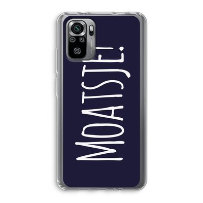 Moatsje!: Xiaomi Redmi Note 10S Transparant Hoesje