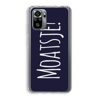 Moatsje!: Xiaomi Redmi Note 10S Transparant Hoesje