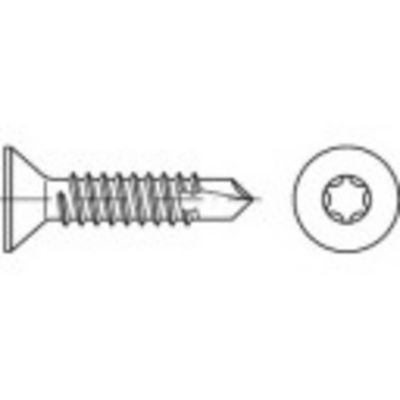TOOLCRAFT 141547 Zelfborende schroef 3.9 mm 22 mm T-profiel DIN 7504 Staal Galvanisch verzinkt 1000 stuk(s) TOOLCRAFT 141547 Zelfborende schroef 3.9 mm 22 mm T-profiel DIN 7504 Staal Galvanisch verzinkt 1000 stuk(s)