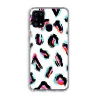 Cheetah color: Samsung Galaxy M31 Transparant Hoesje