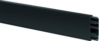 Electro Plint basis met deksel 20 x 115 mm Zwart 2 meter
