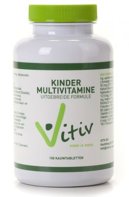 Vitiv Kinder Multivitamine Kauwtabletten