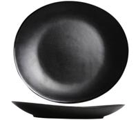 Cosy & Trendy Dinerborden Vongola Black - 28 x 26 cm - 4 Stuks