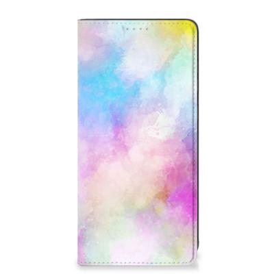 Bookcase Samsung Galaxy A21s Watercolor Light Bookcase Samsung Galaxy A21s Watercolor Light