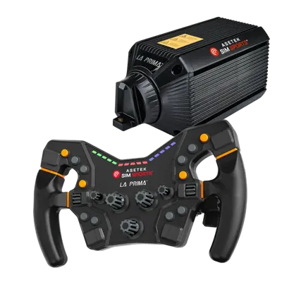 Asetek SimSports La Prima Wheelbase (12 Nm) + La Prima Formula Wheel