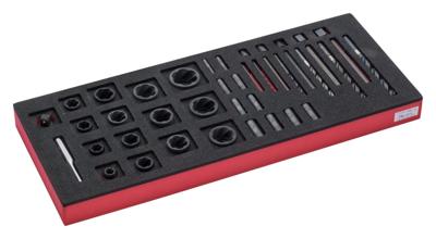 Bahco Foaminlay Fit&Go 1/3 met doppen en tapeinduitdraaiers - 35-delig - FF1E5005