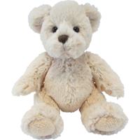 Suki Gifts pluche knuffel dieren teddy beer/beren - beige - 19 cm - Speelgoed knuffelbeesten